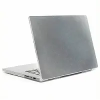 Selencia Glitzer Cover für das Apple MacBook Pro 14 Zoll (2021 / 2023 M3 chip / 2024 M4 chip / 2025 M5 chip) - Transparent