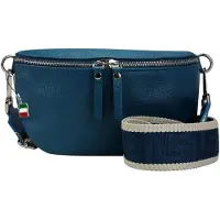 Florence Gürteltasche Leder blau, mehrfarbig ca. 25cm | Gr.: onesize