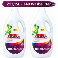 Ariel Professional 2er-Pack Flüssigwaschmittel »Professional Color+« á 70 WL