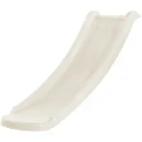 Axi Sky120 Rutsche Creme - 118 cm | Anbau Element für Kinder Spielturm / Spielhaus / Stelzenhaus | Anbaurutsche für Podesthöhe 60 cm