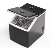 Klarstein Eiswürfelmaschine – Edelstahl, 13 kg/24 h, Touchscreen, kristallklare Eiswürfel, niedriger Energieverbrauch, Ideal für Partys/Gartenfeste