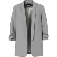 Pieces Blusenblazer "PCBOSELLA 3/4 BLAZER NOOS" Materialmix, regular fit