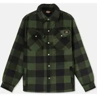 Dickies Hemd Portland Shirt Herren Black / Green-S