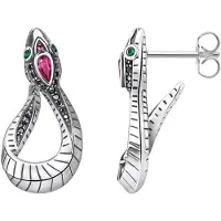 Thomas Sabo Ohrringe Schlange Silber