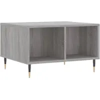 vidaXL Couchtisch Grau Sonoma 60x50x36,5 cm Holzwerkstoff