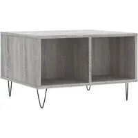 vidaXL Couchtisch Grau Sonoma 60x50x36,5 cm Holzwerkstoff