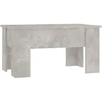 vidaXL Couchtisch Betongrau 79x49x41 cm Holzwerkstoff