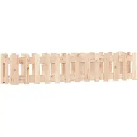 vidaXL Hochbeet Lattenzaun-Design 150x30x30 cm Massivholz Kiefer
