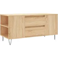 vidaXL Couchtisch Sonoma-Eiche 102x44,5x50 cm Holzwerkstoff