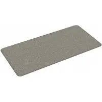 vidaXL Teppichläufer Sisal-Optik Silbern 50x100 cm