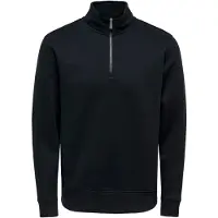 Only & Sons Sweatshirt "ONSCERES HALF ZIP SWEAT", Baumwollmischung, regular fit