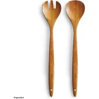 Zeller Salatbesteck, 2-tlg., Bamboo L 30