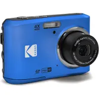 Kodak PIXPRO FZ45, 16 MP, 4608 x 3456 Pixel, CMOS, 4x, Full HD, Blau