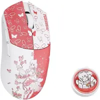 WLMouse x FEIRENZAI Beast G Mini kabellose Gaming-Maus, 8.000Hz - rot