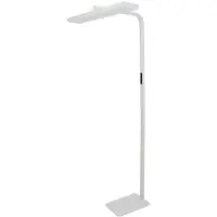 Luxula LED Stehleuchte 60 W 4000 K tralweiß weiß dimmbar