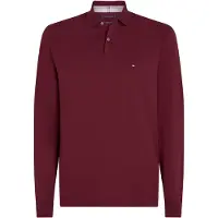 Tommy Hilfiger Longsleeve Polo Bordeaux Rot
