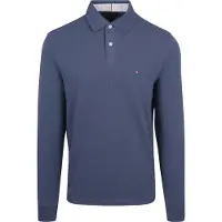 Tommy Hilfiger Polo normale Passform blau einfarbig