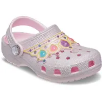 Crocs Clog "Classic IAM Princess Clog" Schlupfschuh, Hausschuh mit schwenkbarem Fersenriemen, Luftöffnungen