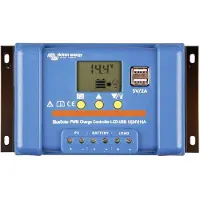 Victron Energy Blauer Solar Pwm-lcd & Usb 12/24v-regler 10a