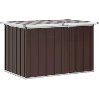 vidaXL Garten-Aufbewahrungsbox Braun 109 x 67 x 65 cm