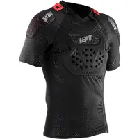 Leatt Uni Protektorenshirt Kurzarm Airfit Stealth, Schwarz, S