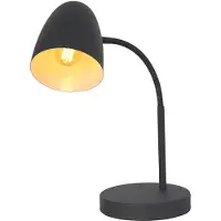 Globo Schreibtischlampe Jason Schwarz