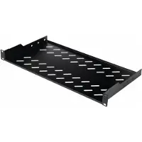 Equip 19" Fachboden fest für Serverschränke 40cm 1U schwarz