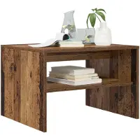 vidaXL Couchtisch Altholz 60 x 50 x 40 cm Holzwerkstoff