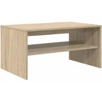 vidaXL Couchtisch Sonoma-Eiche 80 x 50 x 40 cm Holzwerkstoff