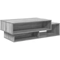 vidaXL Couchtisch Sonoma-Grau 105 x 50 x 32,5 cm Holzwerkstoff