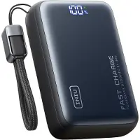 Iniu P63-P1, 25000 mAh, Super Fast Charging 2.0, Schwarz