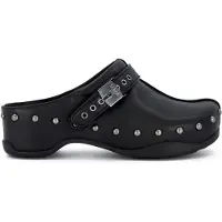 Scholl Clog Pescura Phoebe Leather Damen Black-Schuhgröße 40
