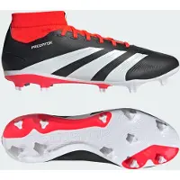 Adidas Predator 24 League FG Fußballschuh Core Black/Cloud White/Solar Red Core Black/Cloud White/Solar Red 42
