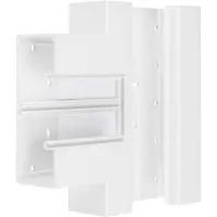 Hager BR6517089016, Kabelrinnenhalterung, Weiß, Polyvinylchlorid (PVC), 170 mm, 68 mm