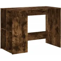 vidaXL Schreibtisch Räuchereiche 102x50x75 cm Holzwerkstoff