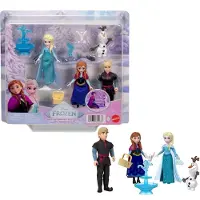 Mattel Disney Frozen Princess Character Set Puppe