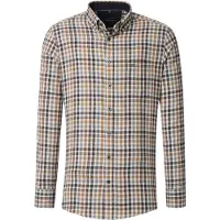 Casamoda Flanellhemd "Flanellhemd Langarm kariert"