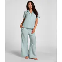 Hunkemoller Pyjama "Pyjama Pant Crinkled"