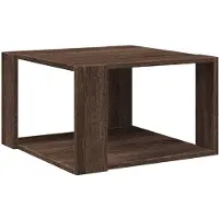 vidaXL Couchtisch Braun Eichen-Optik 51,5x51,5x30 cm Holzwerkstoff