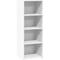 vidaXL Highboard Weiß 45x41x124 cm Holzwerkstoff