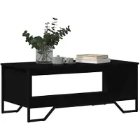vidaXL Couchtisch Schwarz 100x51x40 cm Holzwerkstoff