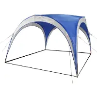vidaXL Partyzelt Blau Wasserdicht