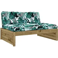 vidaXL Mittelsofa 120x80 cm Kiefernholz Imprägniert