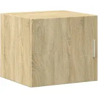vidaXL Wandschrank Sonoma-Eiche 45x42,5x40 cm Holzwerkstoff