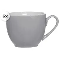 Ritzenhoff & Breker Espressotasse 80ml 6er Set Doppio grau