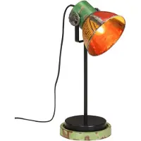 vidaXL Schreibtischlampe 25 W Mehrfarbig 17x17x50 cm E27