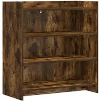 vidaXL Sideboard Geräucherte Eiche 75 x 36 x 80 cm Holzwerkstoff