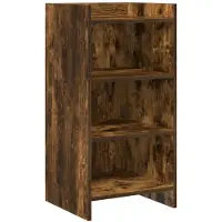 vidaXL Sideboard Geräucherte Eiche 40 x 36 x 80 cm Holzwerkstoff