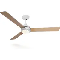 Philips Velyx Deckenventilator mit Beleuchtung 32 W (Ventilator) + 24 W (Leuchte), Haushalts-Lamellenlüfter, Weiß, Zimmerdecke, Metall, IP20, I