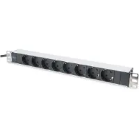 Digitus DN-19 PDU-8 Steckdosenleiste - Schuko - 8 - 2 m Kabel - 16 A Stromstärke - 3,60 kW